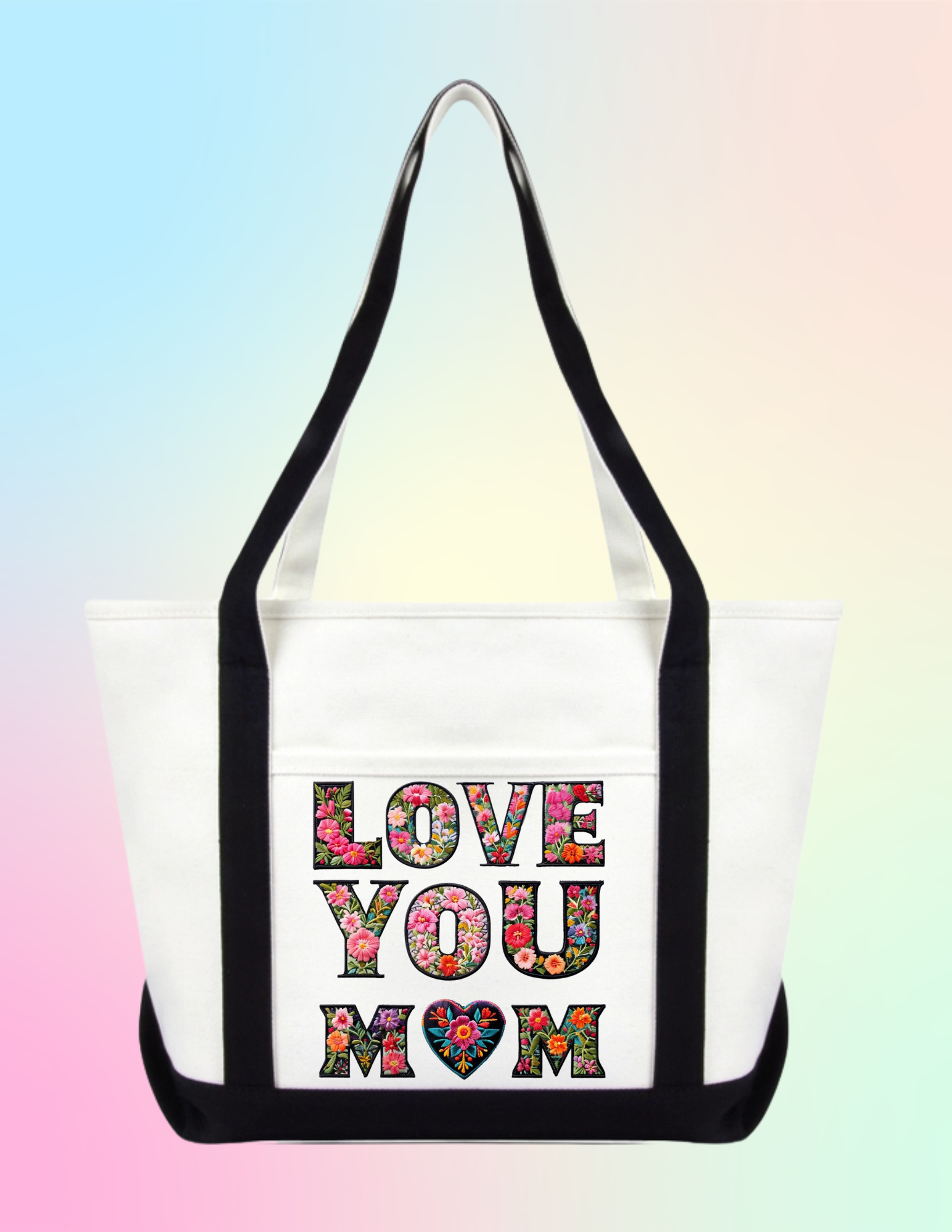 I LOVE YOU MOM TOTE BAG